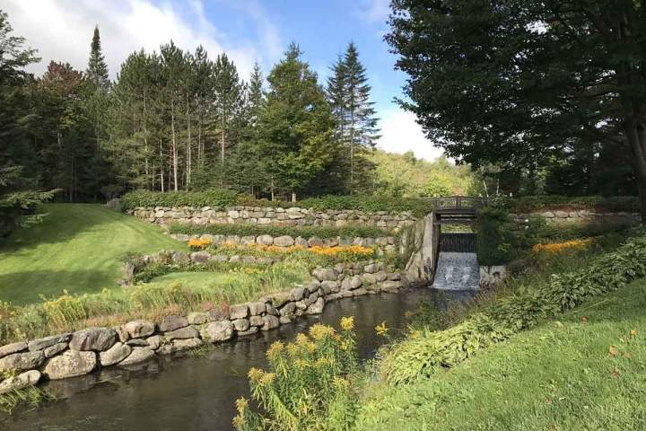 Mur de pierre naturelle Sherbrooke