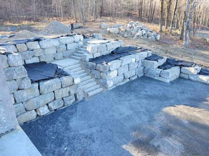 Construction de mur de soutènement Sherbrooke